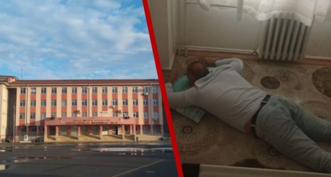 Antalya’da okulda uyuyan müdüre başarı ödülü verildi