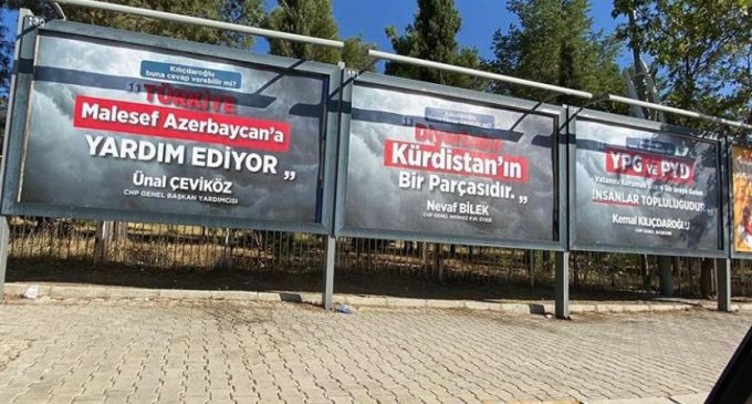Elazığ’da CHP aleyhine asılan afişleri hazırlayan şirket açıkladı: Cumhur İttifakı partilerinin talebiyle bastık