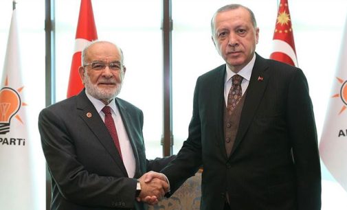 Karamollaoğlu: “Beni altılı masaya bir bakıma Erdoğan itti”