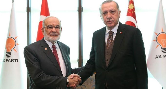 Karamollaoğlu: “Beni altılı masaya bir bakıma Erdoğan itti”