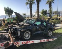 İzmir’de feci kaza: Takla atan otomobildeki iki kişi öldü, bir kişi yaralandı