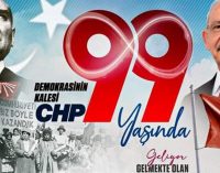 Rize’de CHP’nin kuruluş yıldönümü afişlerine izin verilmedi