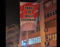 Zafer Partisi İstanbul İl Başkanı, “Yerli ve Milli Escobar” yazılı pankart nedeniyle ifade verdi