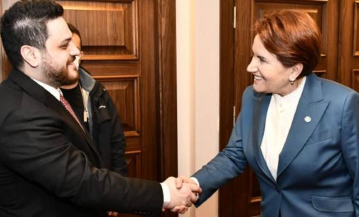 Akşener, millet ittifakına girmek isteyen BTP Genel Başkanı Baş’ı ziyaret etti