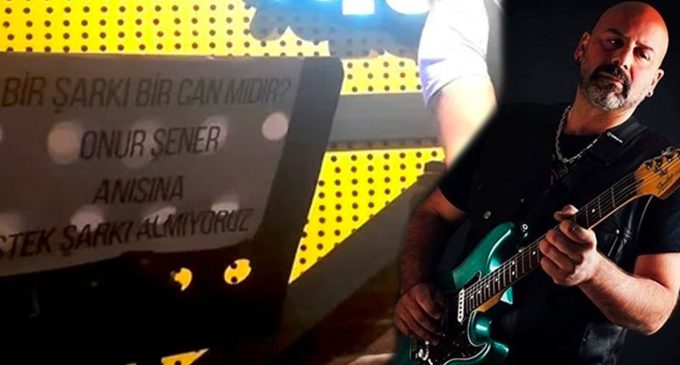 İzmirli müzisyenlerden Onur Şener kararı: İstek parça almıyoruz