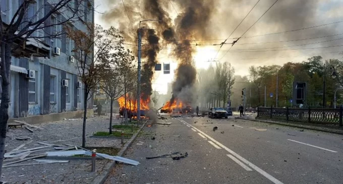 Ukrayna’nın başkenti Kiev’de peş peşe patlama: Ölü ve yaralılar var