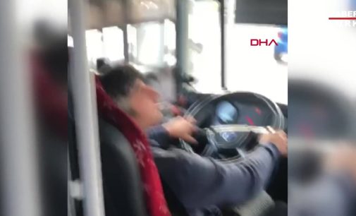 Yolcuya yumruk atan otobüs şoförünün sertifikası iptal edildi