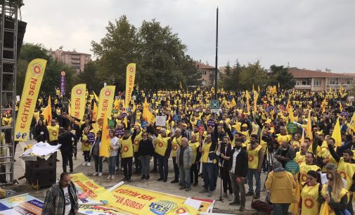 Eğitim-Sen’den Ankara’da Öğretmenlik Meslek Kanunu’na karşı miting