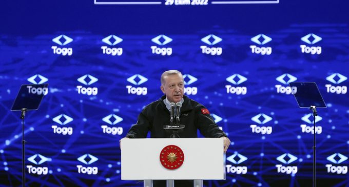 Erdoğan, Togg’un ön satışı için tarih verdi