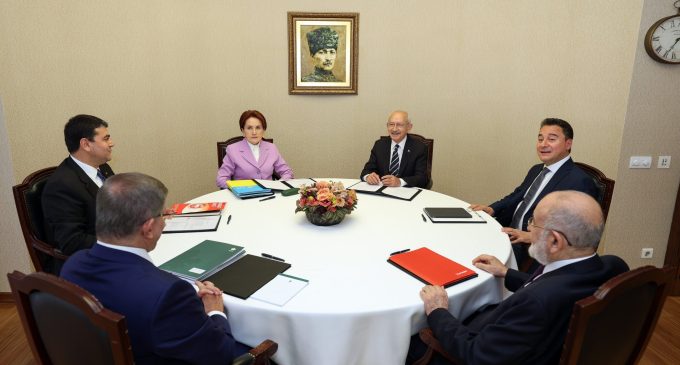 Altılı masada ortak yönetim planı: Her partiden bir cumhurbaşkanı yardımcısı, bir bakan