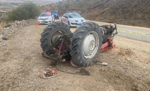 Çankırı’da traktör devrildi: Altında kalan sürücü yaşamını yitirdi