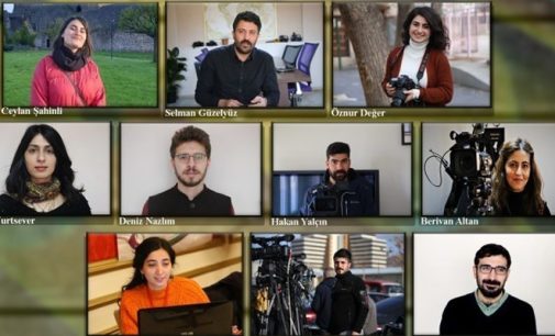 Gözaltına alınan 10 gazeteciden dokuzu tutuklandı