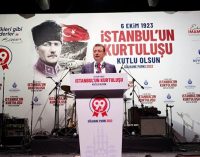 İmamoğlu: Türkiye Cumhuriyeti’nin kurtuluş mücadelesinin değerini bilmeyenler, geldikleri gibi giderler