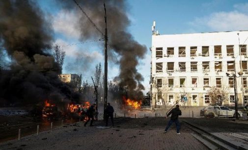 Ukrayna’nın başkenti Kiev güne patlama sesleriyle uyandı