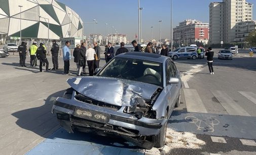 Konya’da öğrenci servisi ile otomobil çarpıştı: 17 yaralı