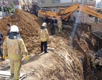 Maltepe’de inşaat alanında göçük: Bir işçi toprak altında kaldı!
