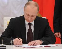 Putin Ukrayna’dan Rusya’ya bağlanan dört bölgede sıkıyönetim ilan etti