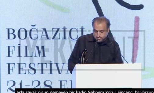 Ödülünü tutuklu TTB Başkanı Korur’a ithaf etmişti: Boğaziçi Film Festivali yönetimi Özcan Alper’i kınadı
