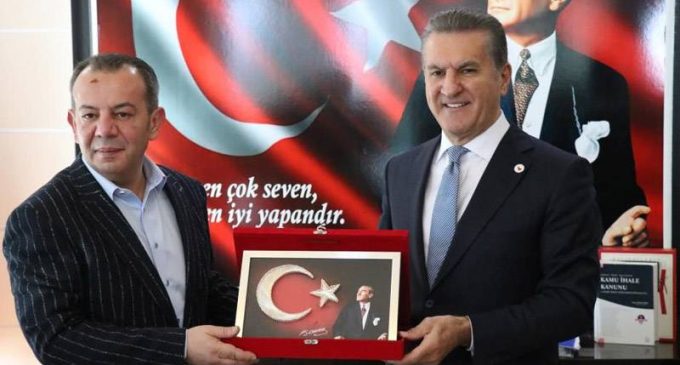 “TDP’ye üye yapıldığı” iddia edilmişti: Mustafa Sarıgül’den CHP’li Tanju Özcan’a ziyaret
