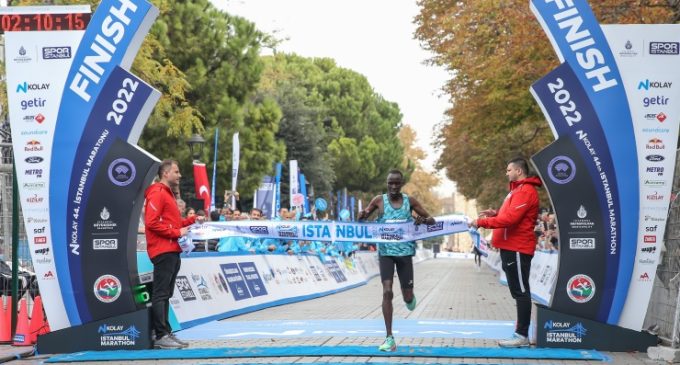 44’üncü İstanbul Maratonu’nun galibi Robert Kipkemboi oldu
