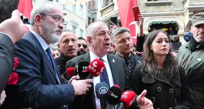 Ümit Özdağ’dan Taksim açıklaması: “Benim edindiğim bilgi, Soylu’nun kamuoyuyla paylaştığı bilgiden oldukça farklı gözüküyor”