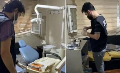 Kağıthane’de sahte diş doktoru gözaltına alındı