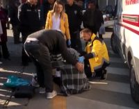 Ankara’da dehşet: Tartıştığı kadını sokak ortasında darbetti