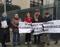Cengiz Holding önünde Kazdağları protestosu: Yedi kişi gözaltında