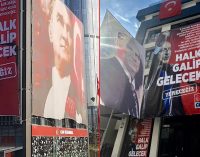 CHP il binalarına dev pankart: Kılıçdaroğlu’nun fotoğrafı ve sözü yer aldı