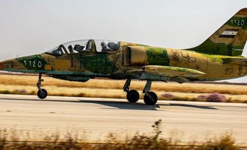 Teknik arıza yaşayan Suriye savaş uçağı Halep yakınlarında düştü