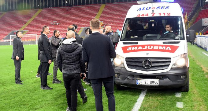 Olaylı Göztepe-Altay maçında stada yanıcı madde taşıyan ambulans firması için karar