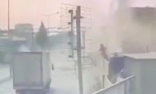 İzmir’deki vinç faciasının güvenlik kamerası görüntüleri ortaya çıktı