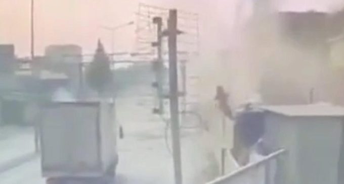 İzmir’deki vinç faciasının güvenlik kamerası görüntüleri ortaya çıktı