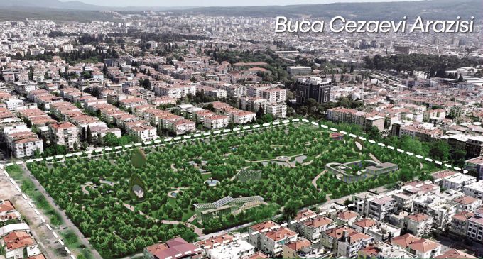 “Buca Cezaevi yeşil alan olsun” diyen İzmir Büyükşehir Meclisi’nde kabul edilen planlar askıya çıktı