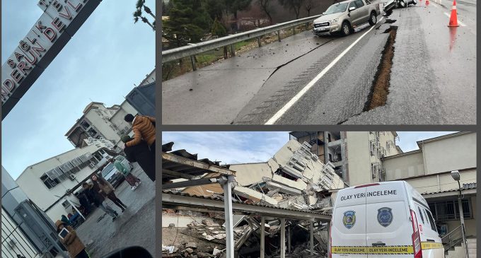 Deprem kamu binalarını ve altyapıyı vurdu