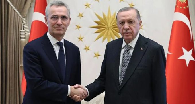 Erdoğan, Ankara’da NATO Genel Sekreteri Stoltenberg’le görüştü