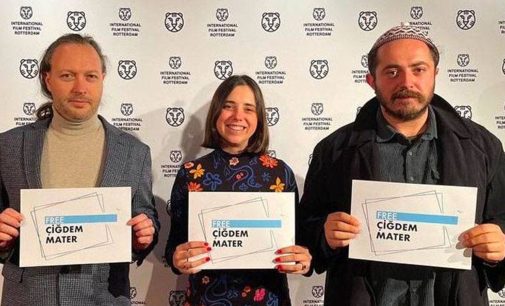 Rotterdam Film Festivali’nde Gezi davasında tutuklusu Çiğdem Mater’e destek