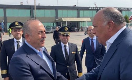 Mısır Dışişleri Bakanı 10 yıl sonra Türkiye’de; Çavuşoğlu ile bir araya geldi