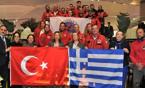 Yunan kurtarma ekibi ülkelerine döndü: Türk halkından çok ilgi gördük, kendimizi güvende hissettik