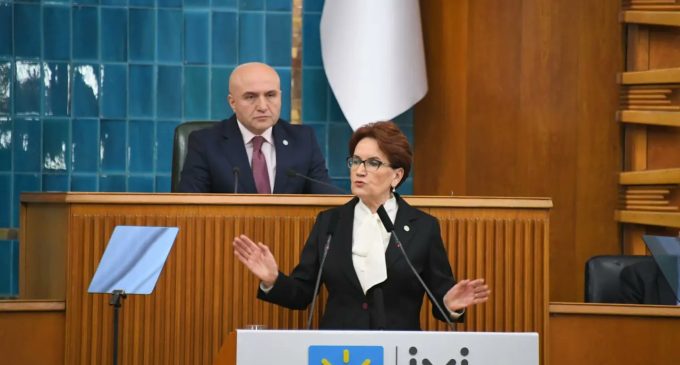 Akşener: Yardımcıları İmamoğlu ve Yavaş ile birlikte 13’üncü cumhurbaşkanı Kılıçdaroğlu olacaktır