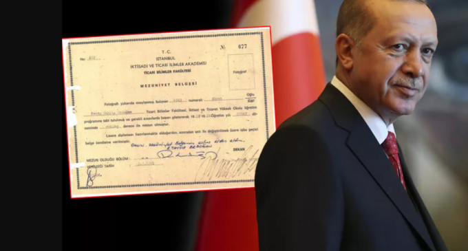 Erdoğan’ın “üniversite sınav sonuç belgesi” ile tartışmalı bazı “belgeler” paylaşıldı: Diploma yine yok!