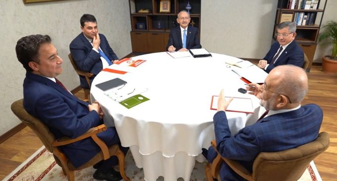 5 parti lideri bugün toplanıyor: Kılıçdaroğlu’nun adaylığının ilan edilmesi bekleniyor
