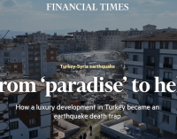 Depremde kağıt gibi yıkılan Rönesans Rezidans, Financial Times’a konu oldu: Lüks site nasıl ölüm tuzağına dönüştü?
