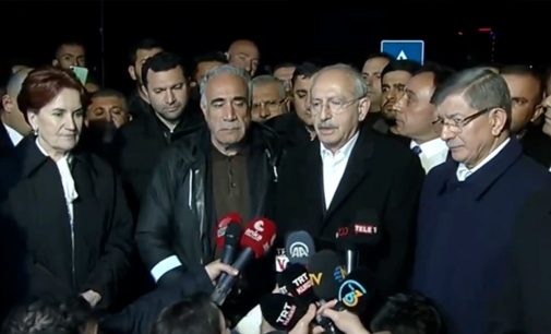 Kılıçdaroğlu: Biz buraya Mayıs ayında kurulacak olan hükümetin temsilcileri olarak geldik
