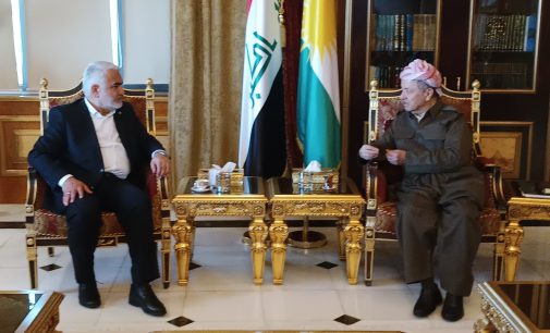 Erdoğan destekçisi HÜDA PAR’ın yönetimi, Erbil’de Mesud Barzani ile görüştü