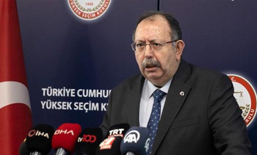 YSK Başkanı Yener, 26 partinin listesini teslim ettiğini duyurdu