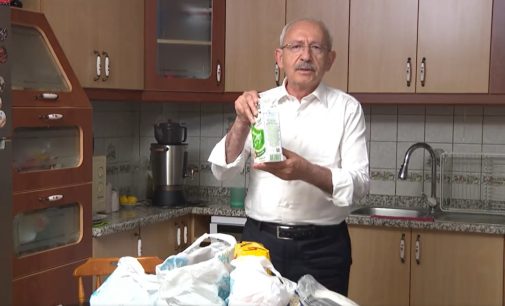 Kılıçdaroğlu mutfaktan seslendi: Biz gelelim ki süt yıl sonuna kadar 50 lira olmasın