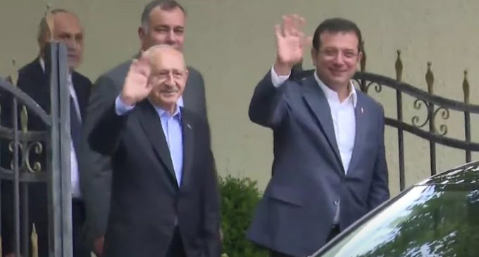 Kılıçdaroğlu-İmamoğlu görüşmesi sona erdi: Herhangi bir açıklama yapılmadı