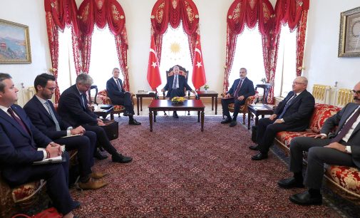 Erdoğan, Dolmabahçe’de NATO Genel Sekreteri’yle görüştü